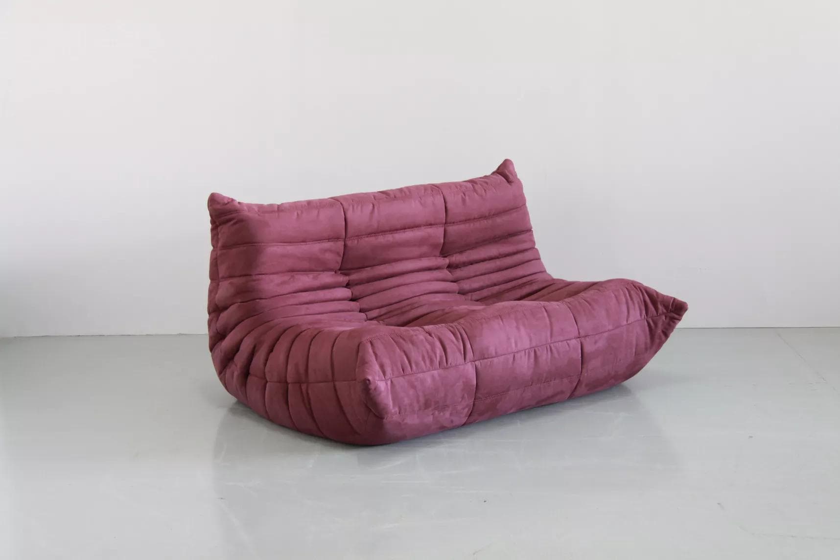 Sofa Togo dwuosobowa, mikrofibra fuksja - 51123