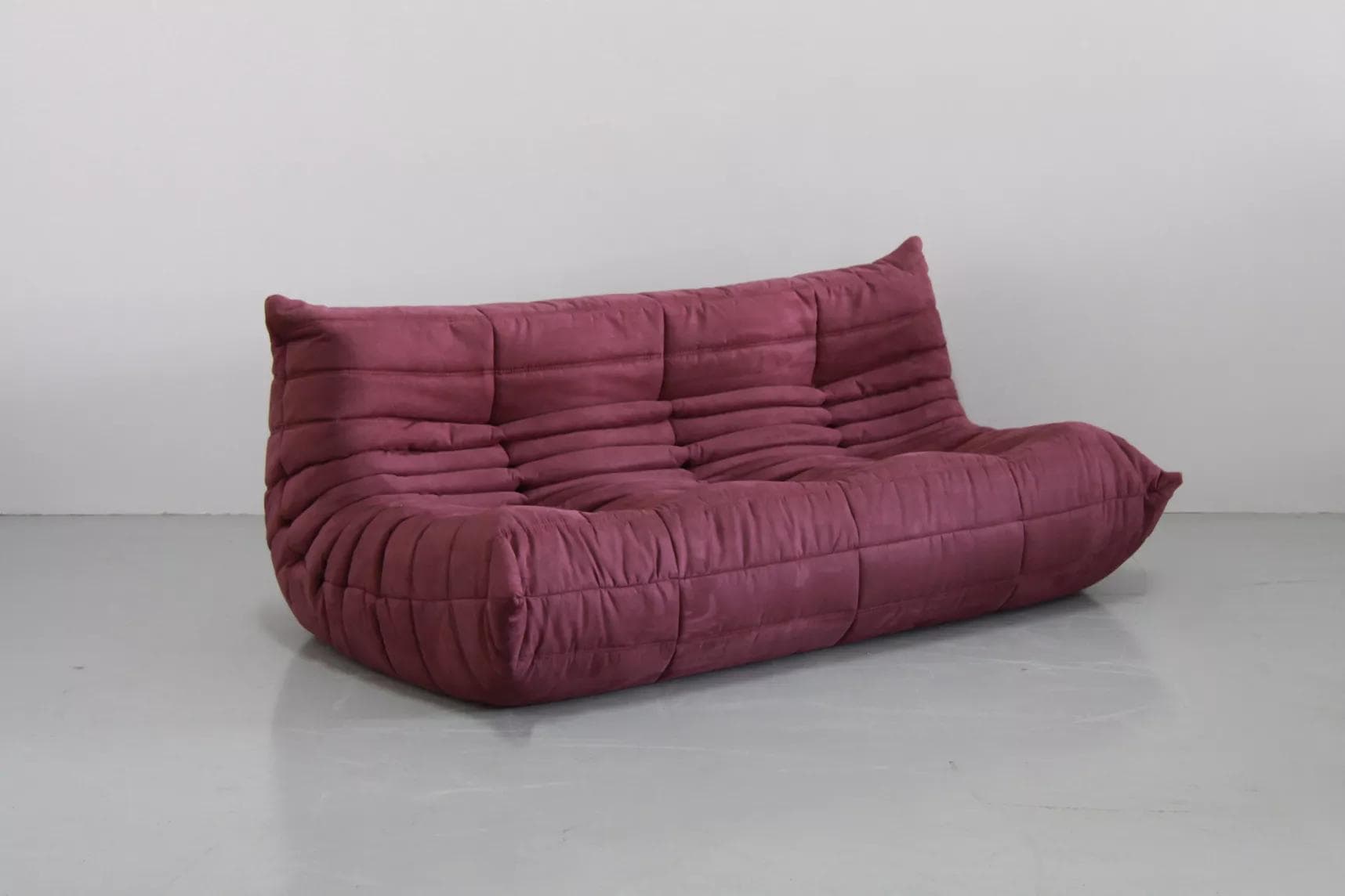 Sofa Togo trzyosobowa, mikrofibra fuksja - 51296