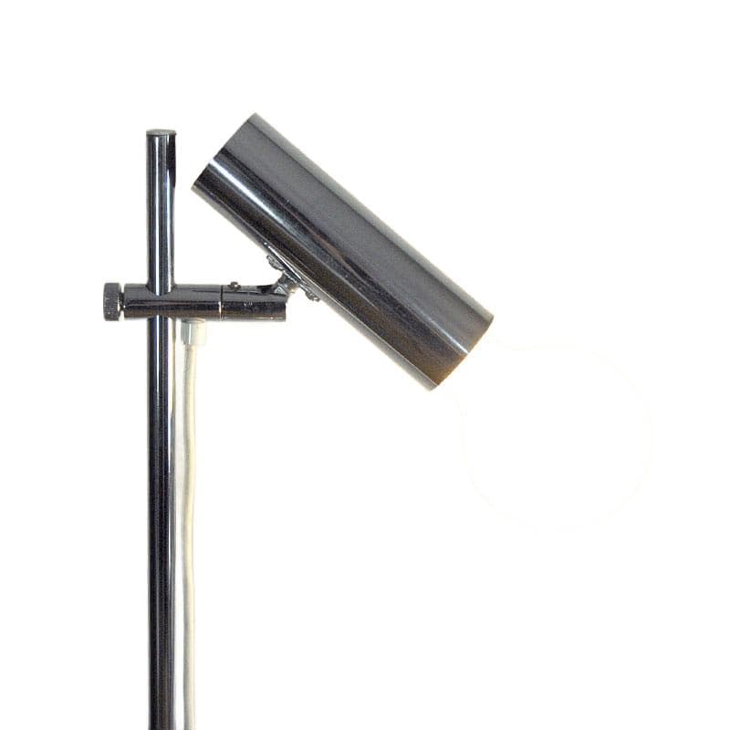 Chromowana lampa podłogowa, Niemcy, lata 70. - 4820