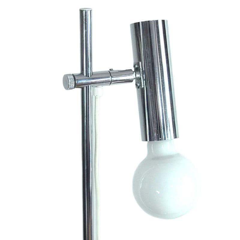 Chromowana lampa podłogowa, Niemcy, lata 70. - 4819