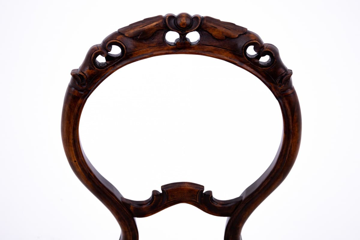 Brown Victorian Style Chair, France, 1910s - 49577