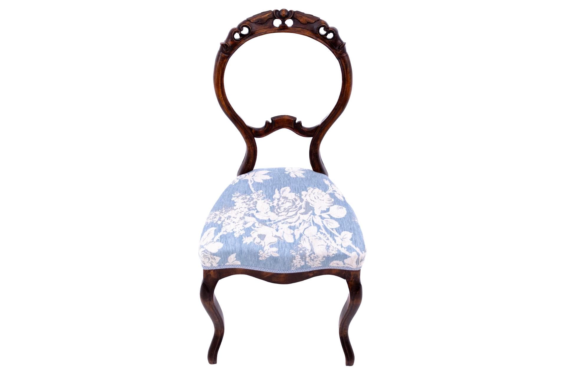 Brown Victorian Style Chair, France, 1910s