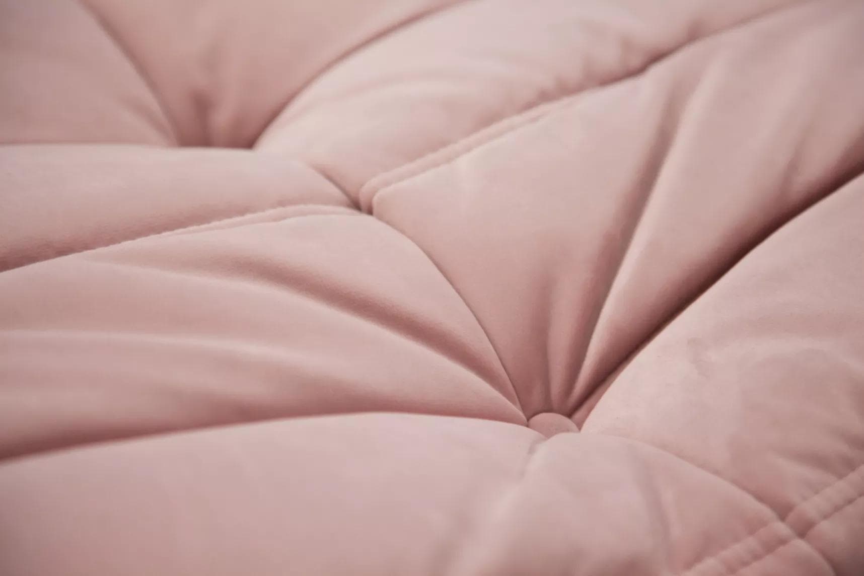 Podnóżek Togo, velvet różowy jasny - 51785