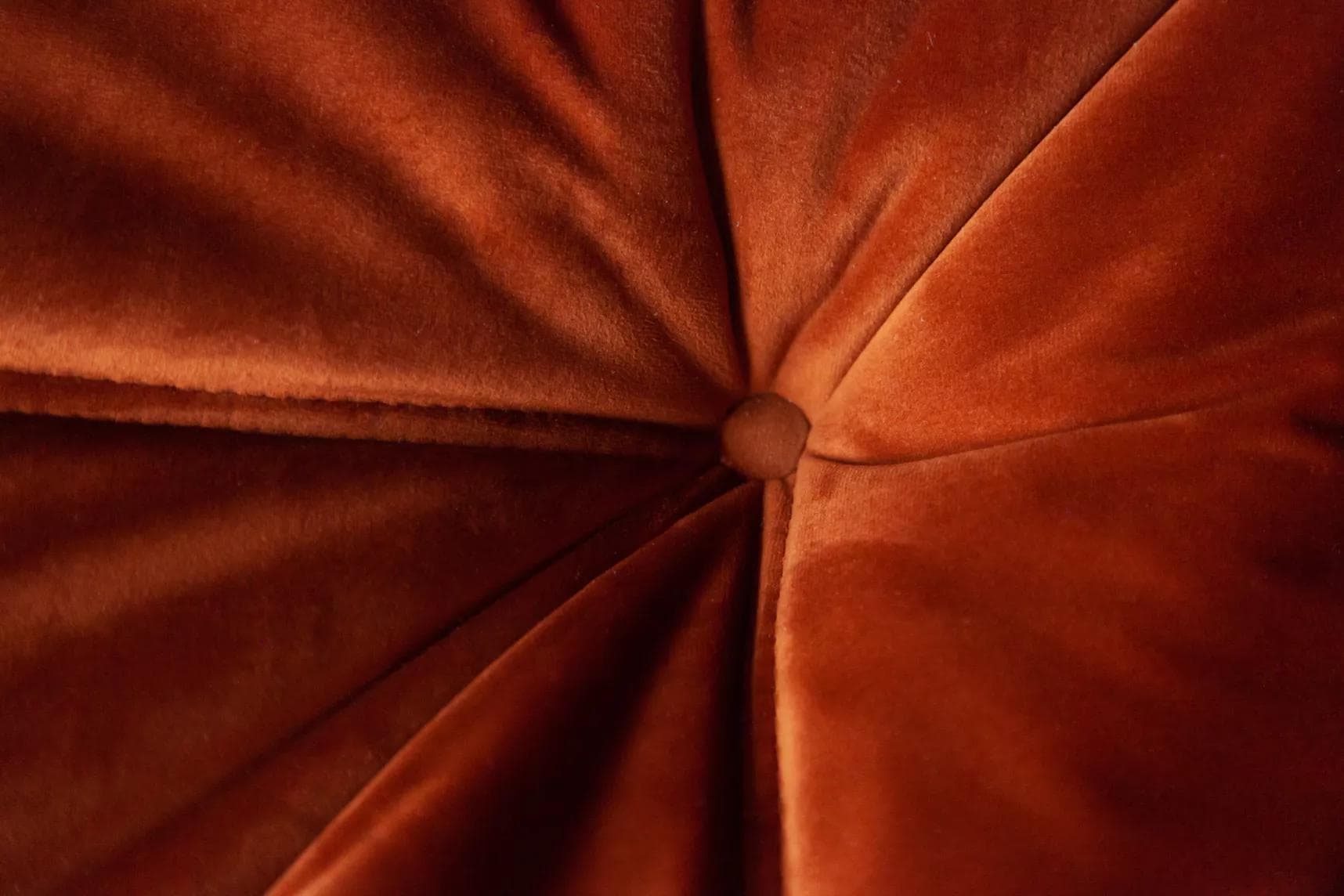 Narożnik Togo, velvet pomarańczowy bursztyn - 51727