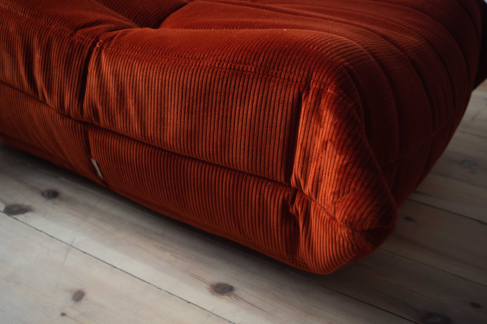 Zestaw wypoczynkowy Togo 5 części, cord bursztyn - 52325