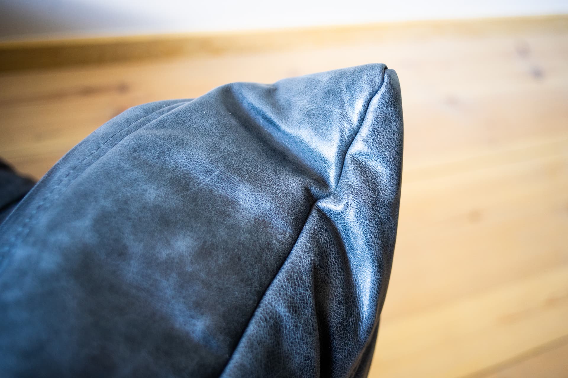 Narożnik Togo, skóra czarna dubai - 165127