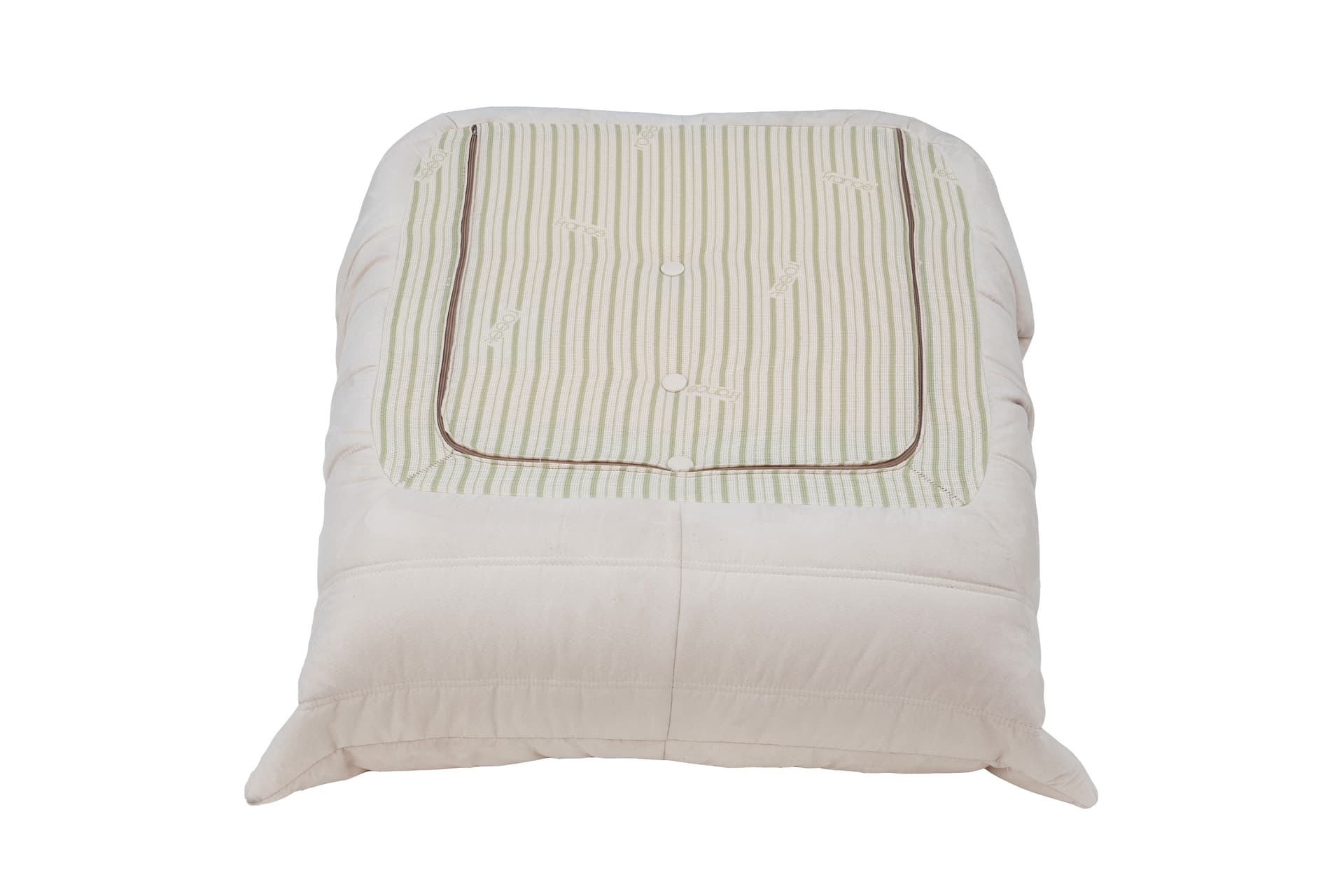 Fotel wypoczynkowy Togo, mikrofibra off-white - 52427