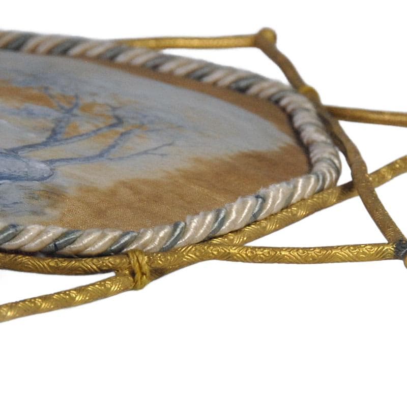 Złoty wachlarz kominkowy, Francja, poł. XIX w. - 4875