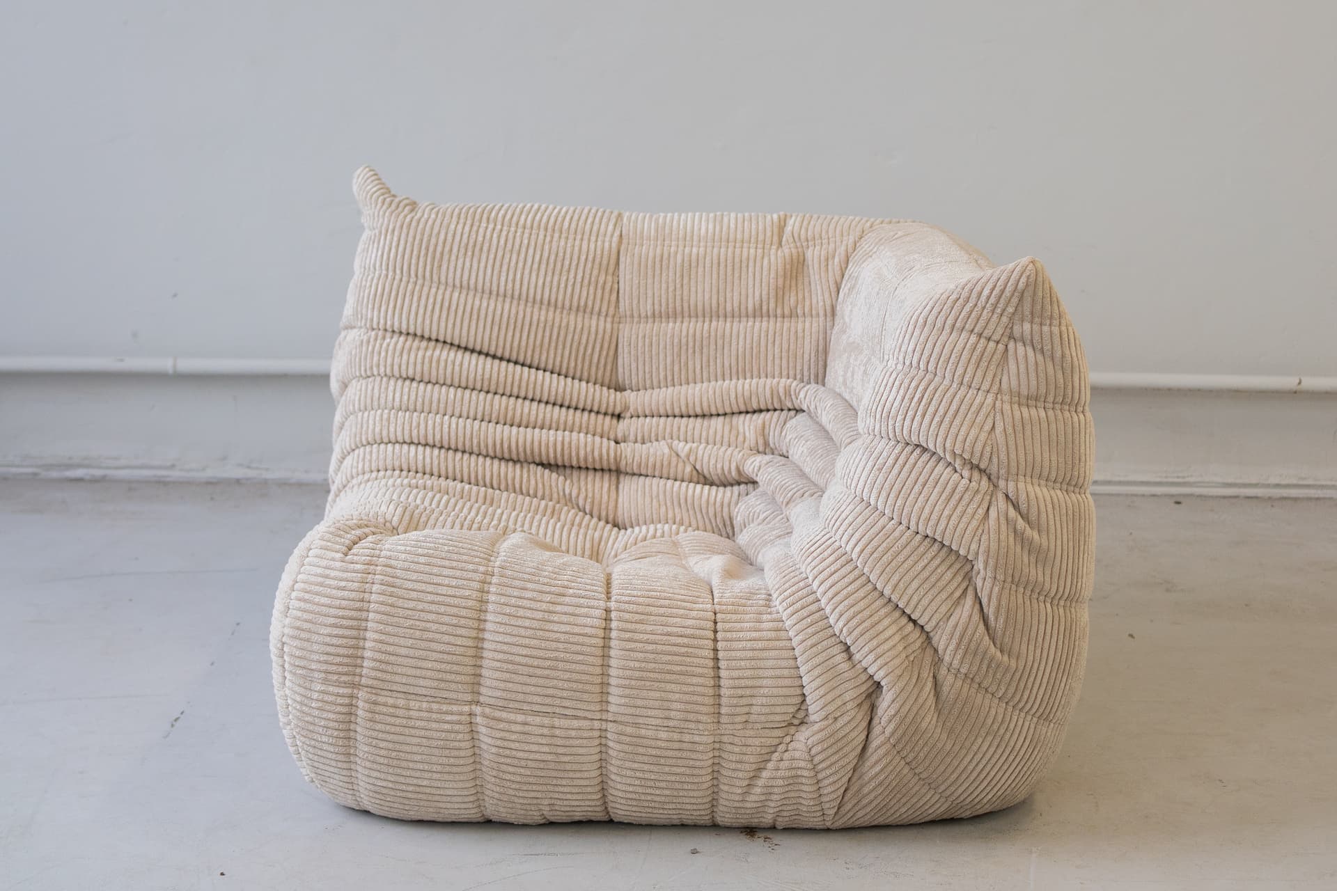 Narożnik Togo, cord beżowy - 52491