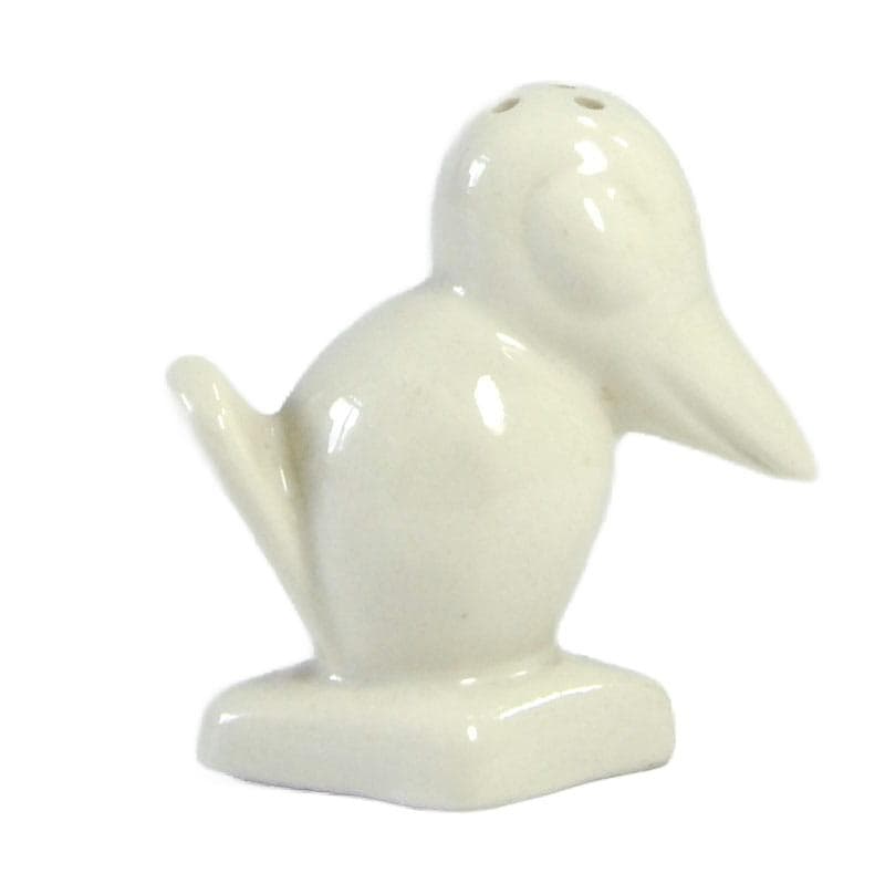 Kremowobiała solniczka Bocian, dla Ćmielów, Polska, lata 30. - 4869