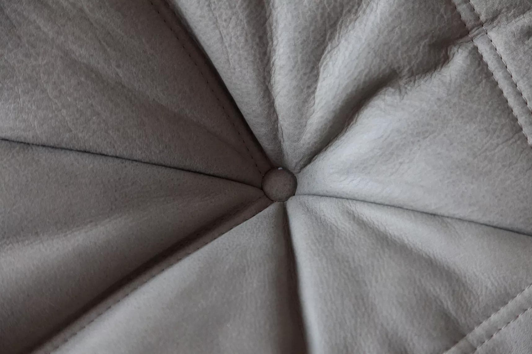 Narożnik Togo, skóra szara madras - 165203