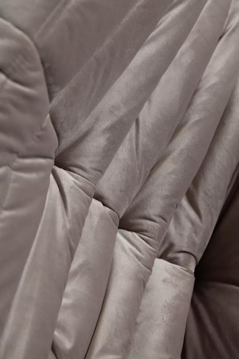 Narożnik Togo, velvet szary ciepły - 165185