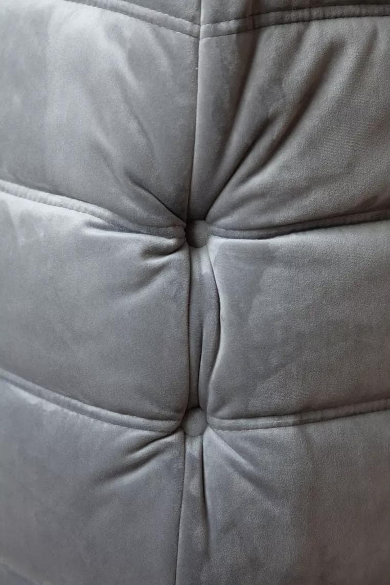 Narożnik Togo, velvet szary srebrny - 165782