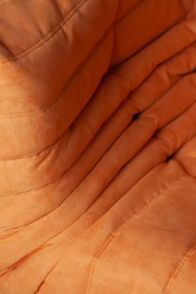 Narożnik Togo, mikrofibra pomarańcz - 165813