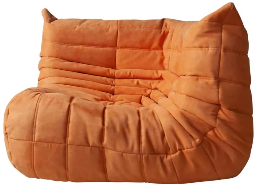 Narożnik Togo, mikrofibra pomarańcz