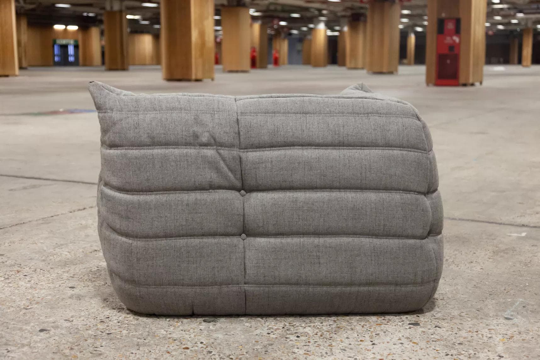 Narożnik Togo, tekstylia ciepły szary - 165825