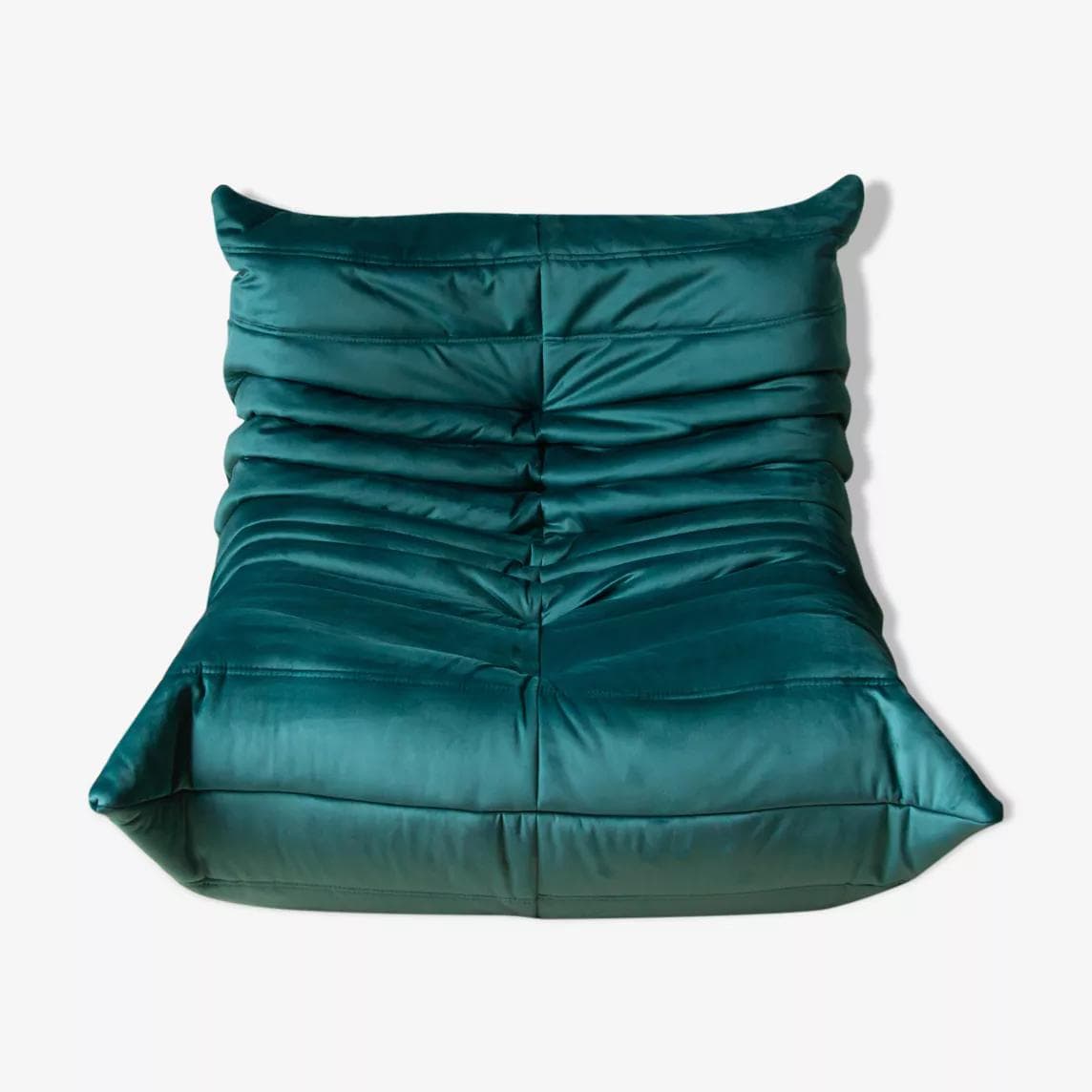 Fotel wypoczynkowy Togo, velvet zielony cyraneczka - 165147