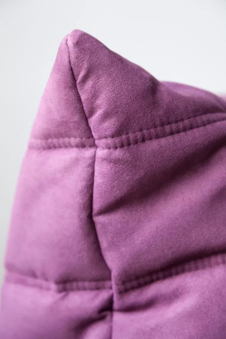 Fotel wypoczynkowy Togo, mikrofibra bakłażan - 165734