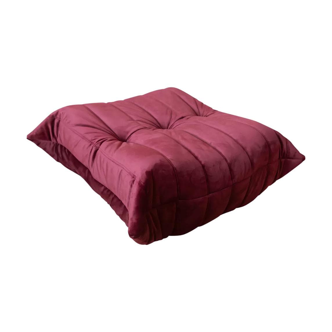 Podnóżek Togo, velvet bordowy