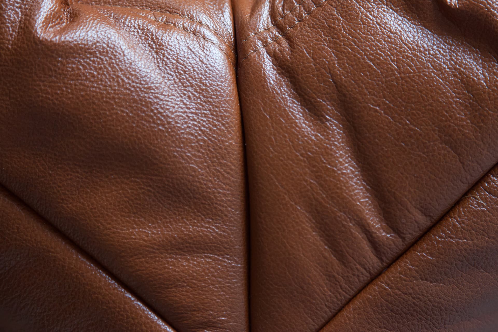 Narożnik Togo, skóra brązowa whisky - 165924