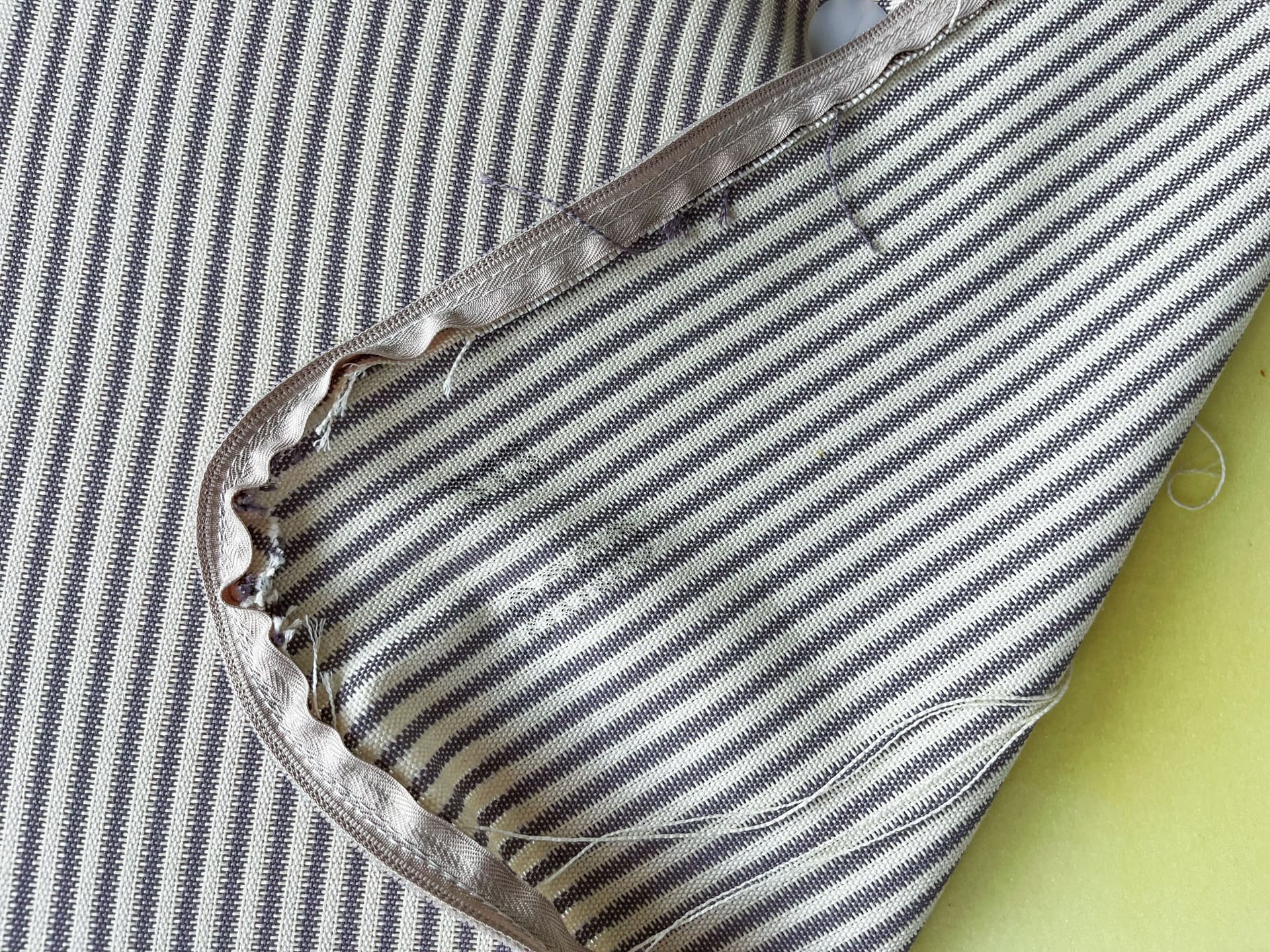 Sofa Togo trzyosobowa, cord piaskowy brąz - 166149