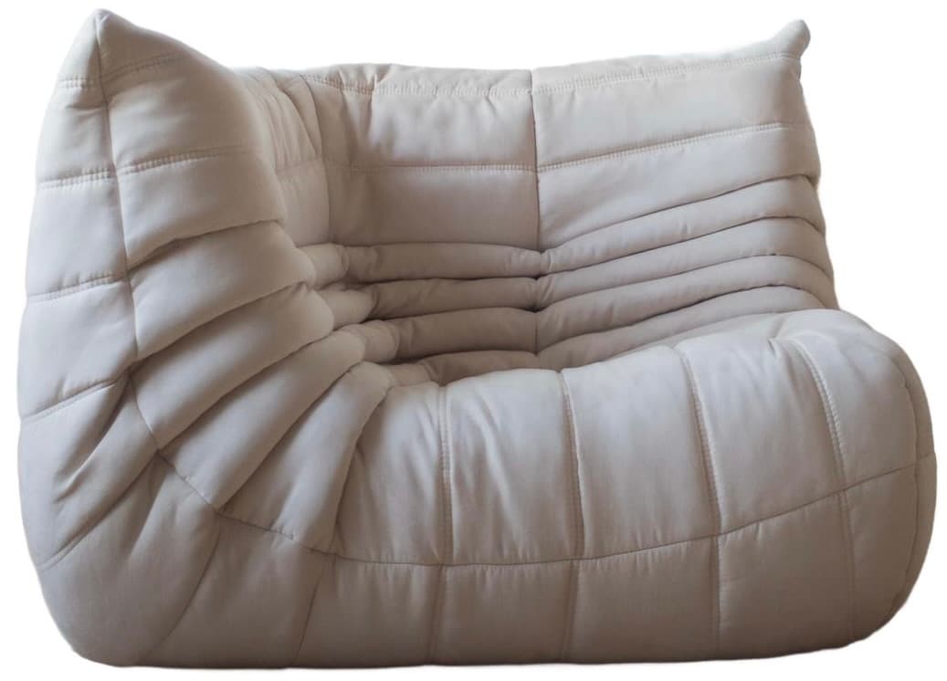 Narożnik Togo, velvet off-white - 59621