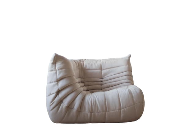 Narożnik Togo, velvet off-white - WYMIARY