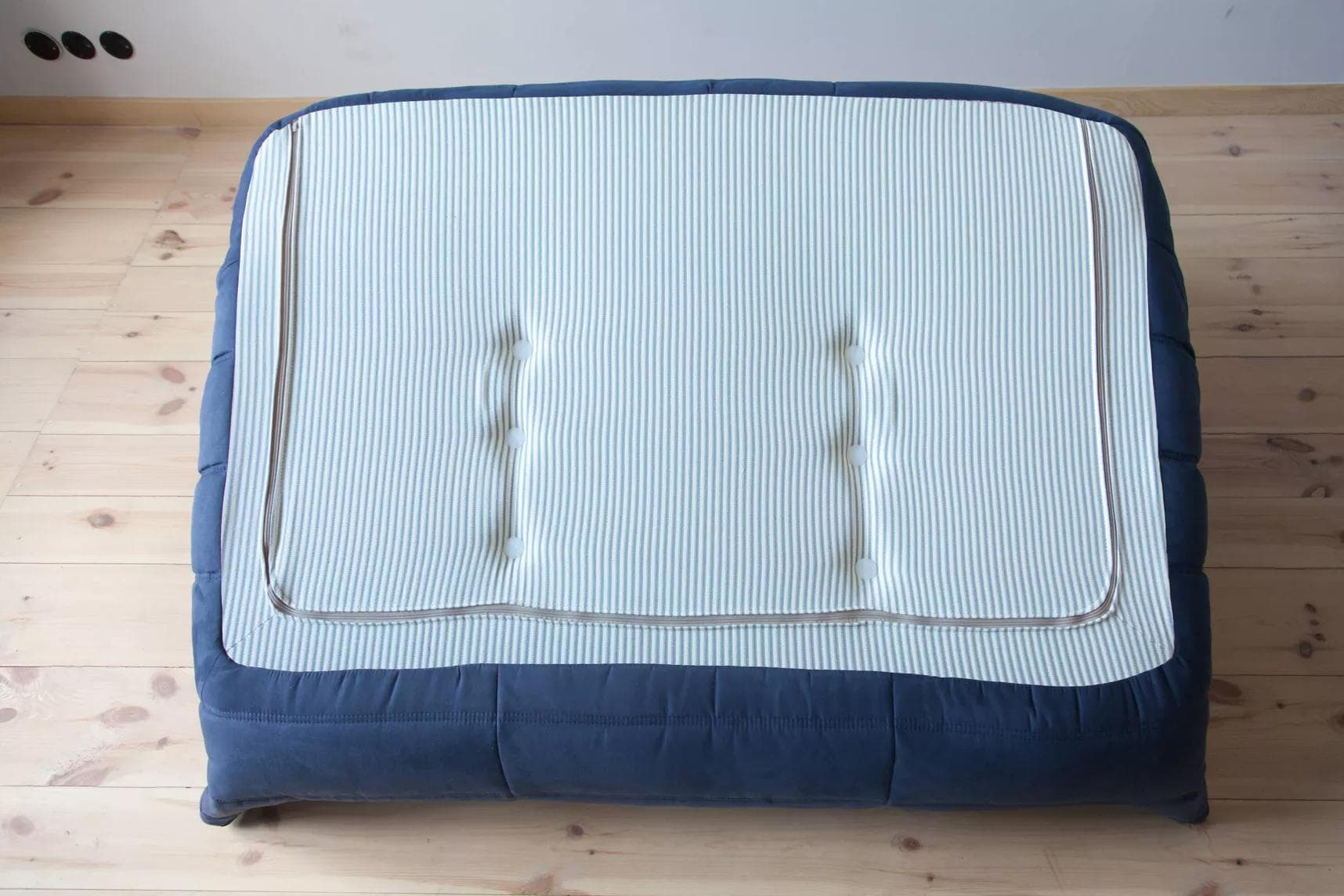 Sofa Togo dwuosobowa, mikrofibra granatowy - 166199