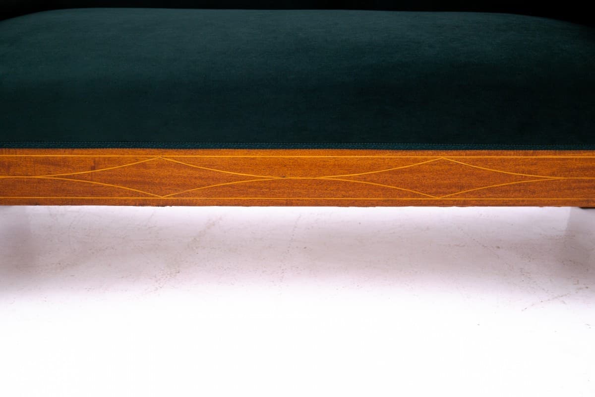 Mahogany Sofa, Art Nouveau, Northern Europe, 1890s - 49667