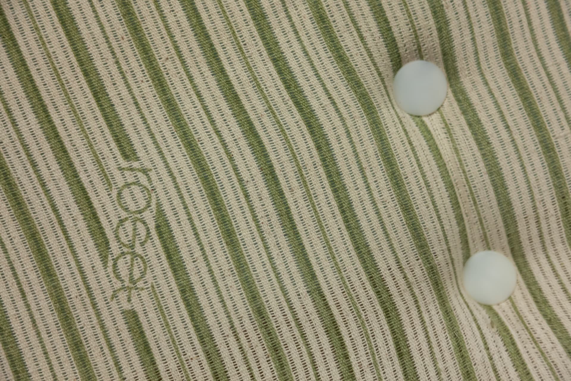 Sofa Togo trzyosobowa, tekstylia ciepły szary - 166675