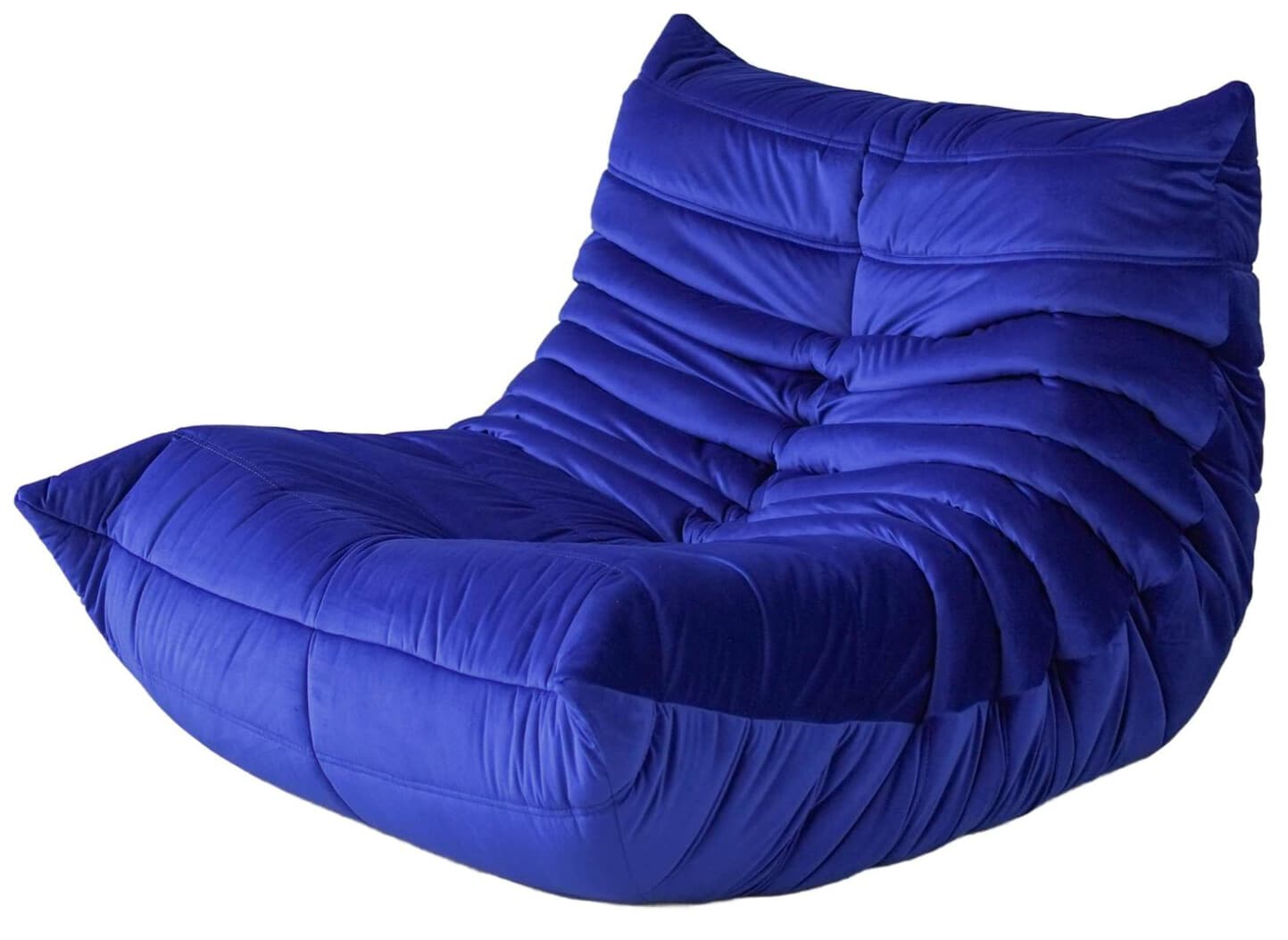 Fotel wypoczynkowy Togo, velvet kobalt - 59400