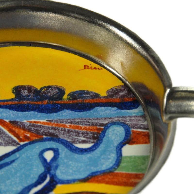 Ceramiczna popielnica, Włochy, lata 70. - 4956