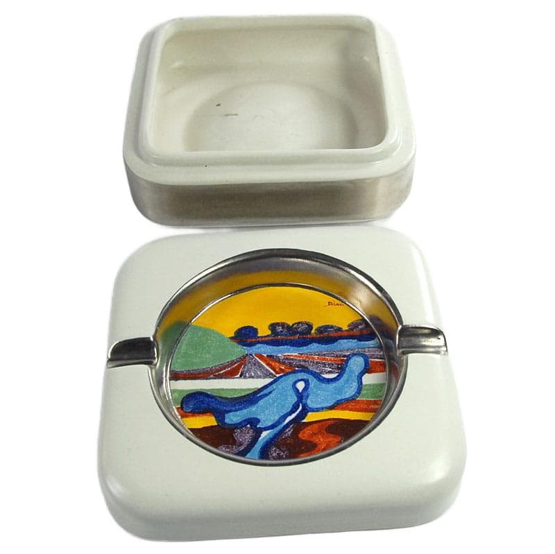 Ceramiczna popielnica, Włochy, lata 70. - 4953