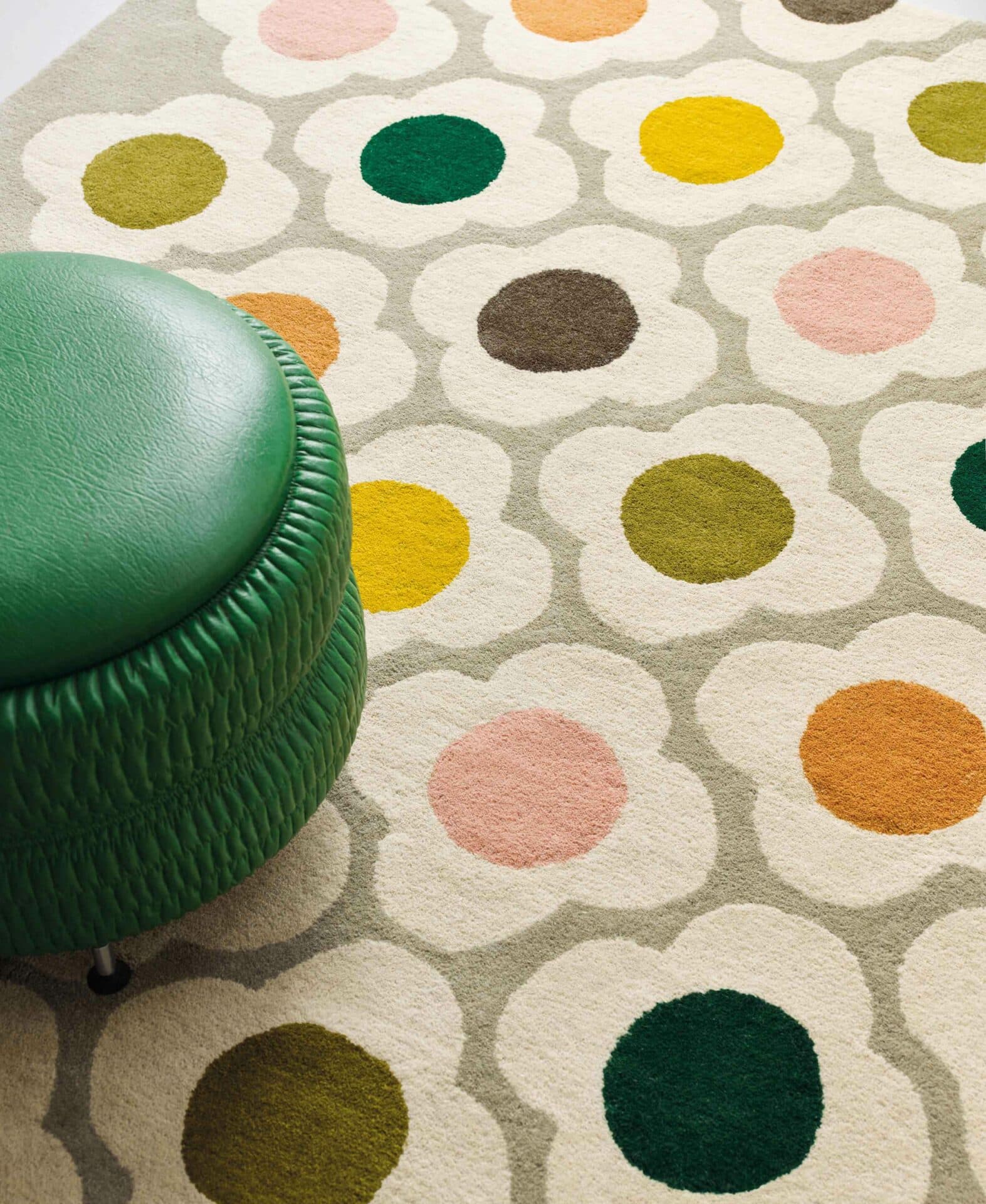 Dywan Spot Flower Multi 120x180 cm, wielokolorowy, wełna, Orla Kiely - 55795