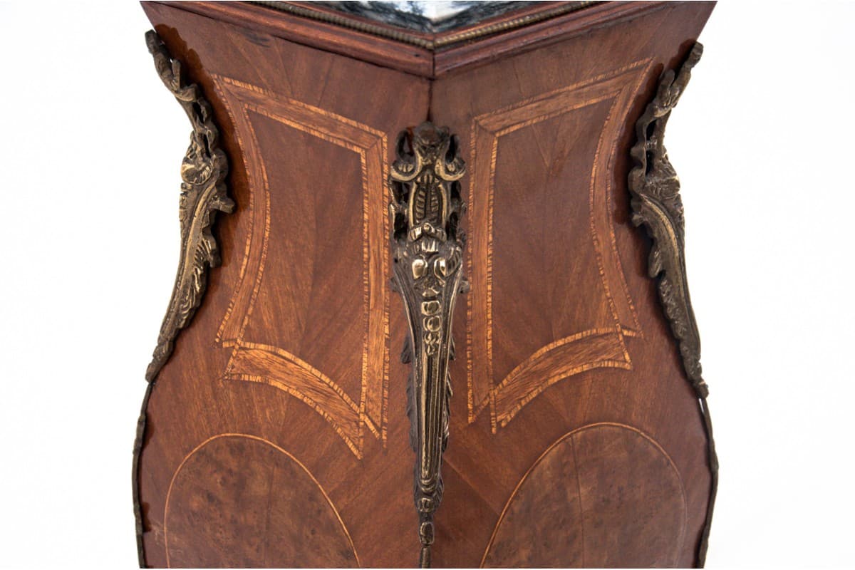 Orzechowe kolumny Empire, Francja, lata 70. XIX wieku - 49877