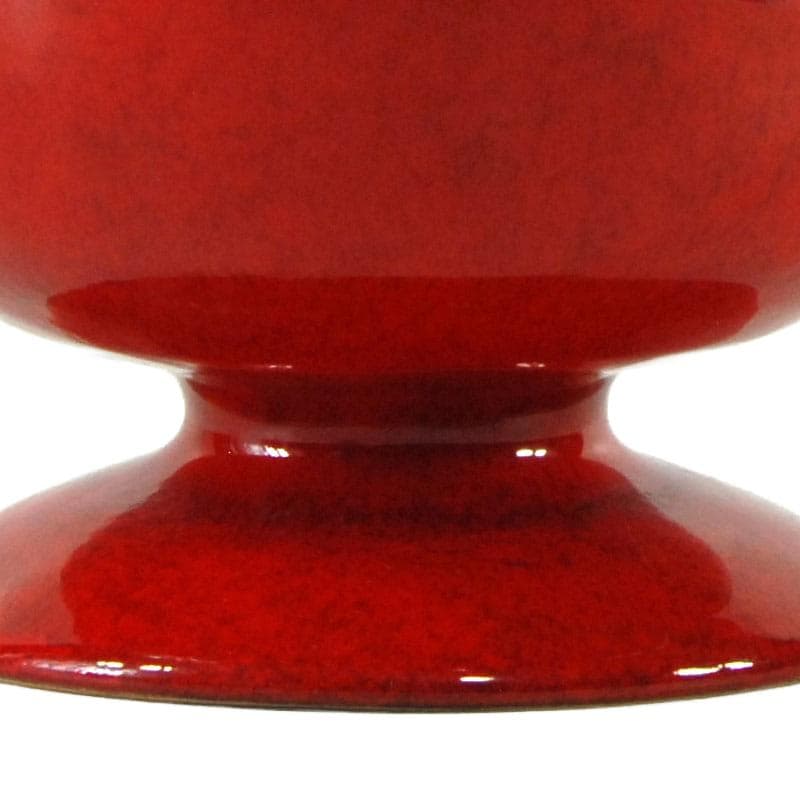 Vibrant Red Ceramic Vase, Italy, 1960s - 5002