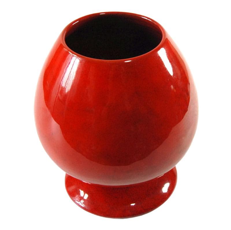 Vibrant Red Ceramic Vase, Italy, 1960s - 5000