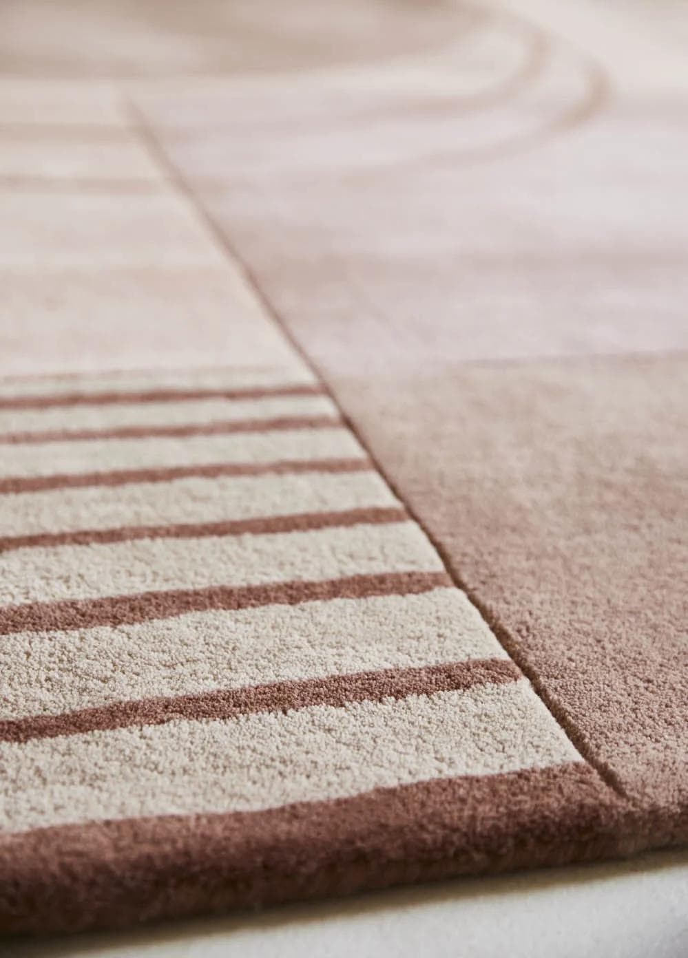 Rug Decor Lola pink 140x200 cm, wool, Brink & Campman - 55542