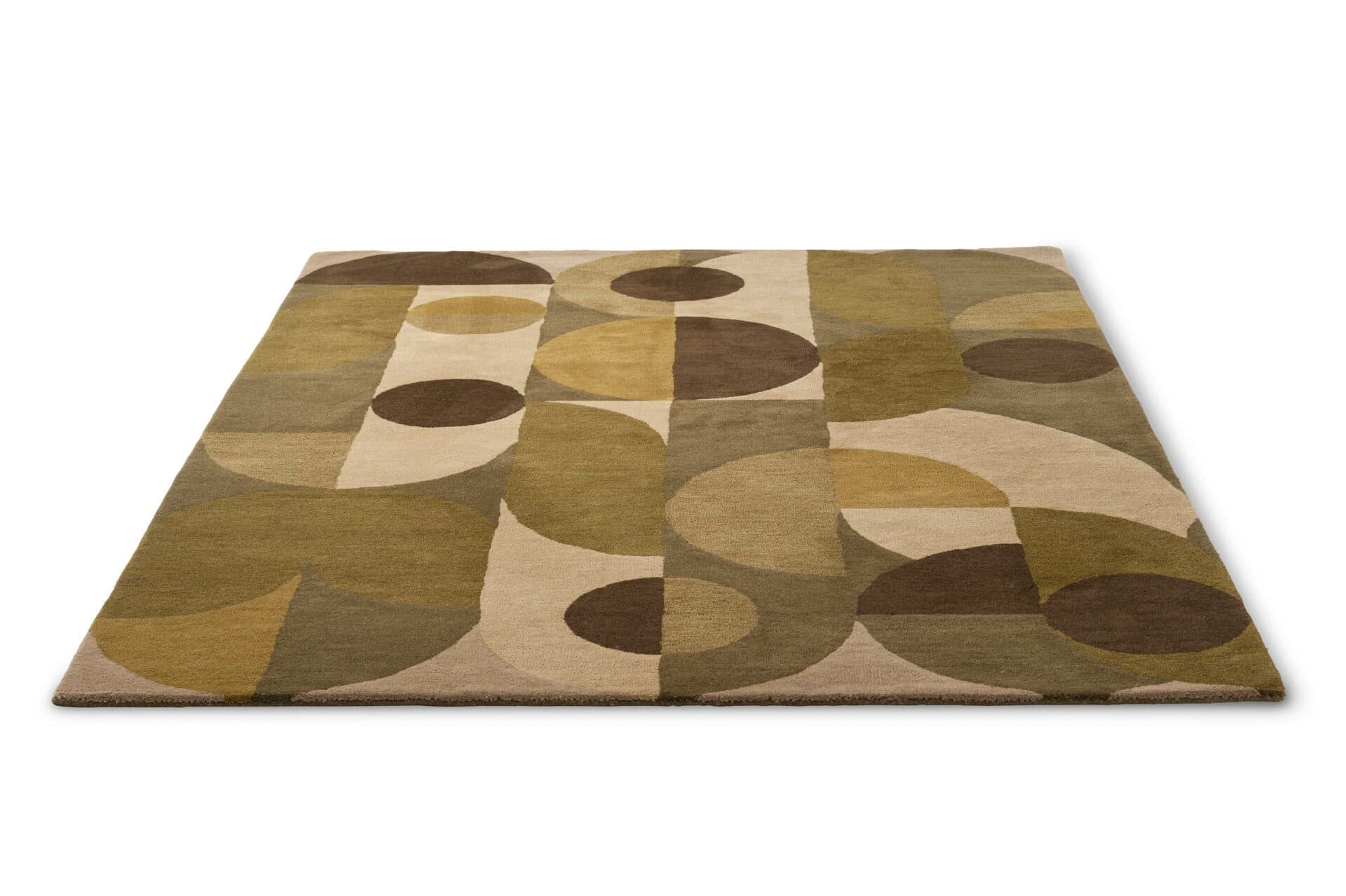 Rug Decor Cosmo Greens 250x350 cm green, wool, viscose, Brink & Campman - 55503