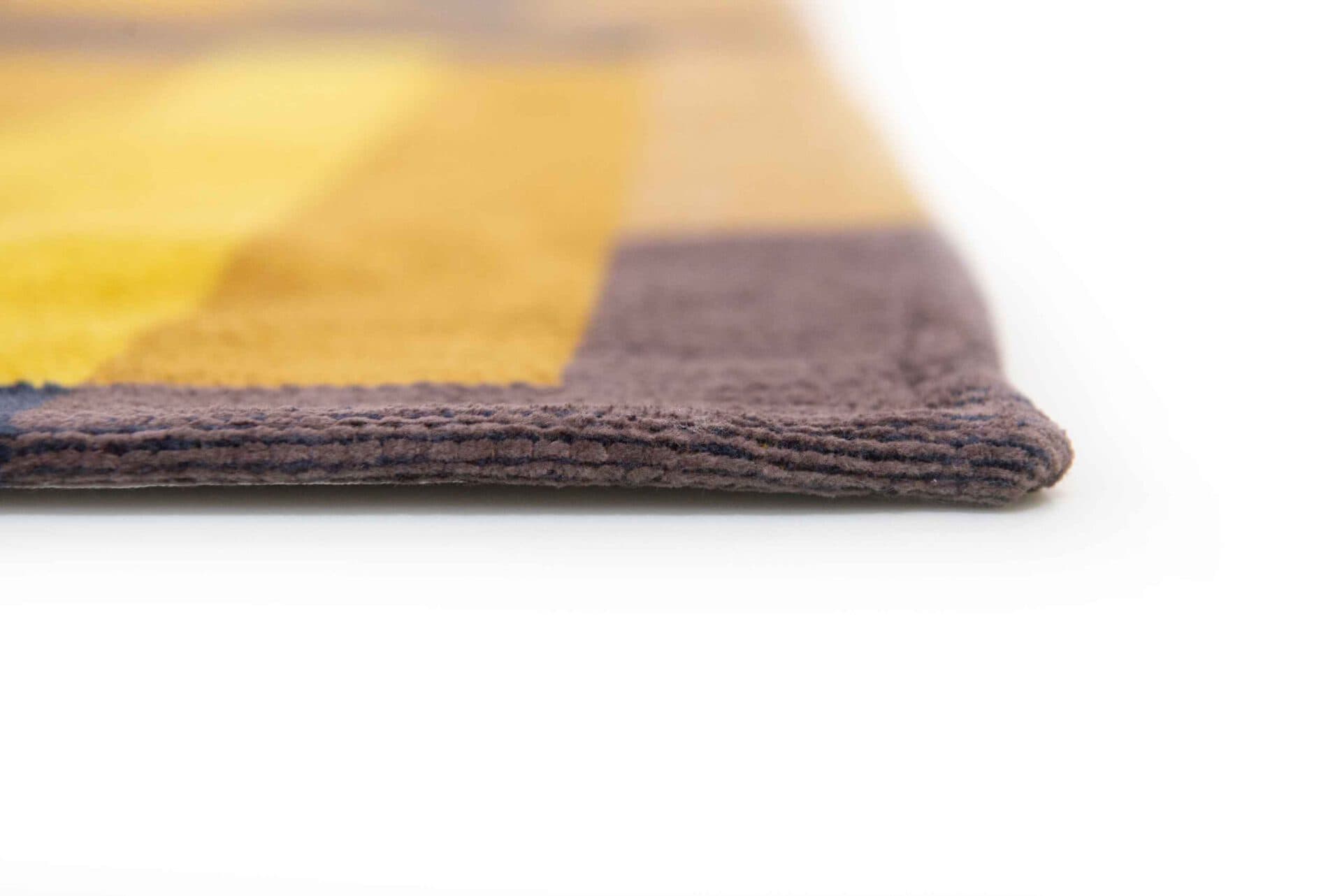 Rug Module Yellow Meyer 240x340 cm yellow, brown, black, Louis De Poortere - 55418