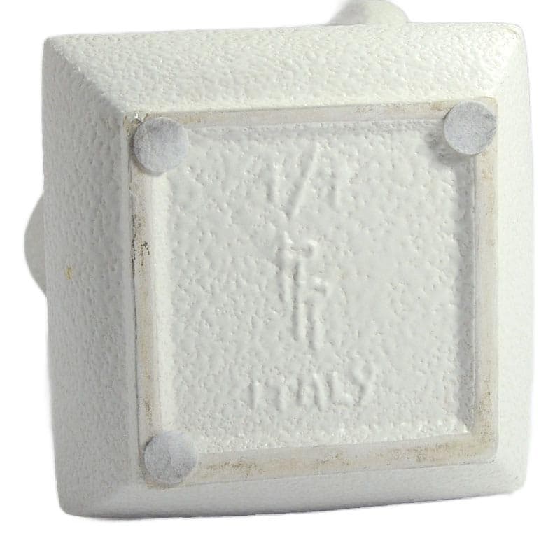 Ivory Ceramic Vase, by R. Rigon for Bertoncello, Italy, 1960s - 5044