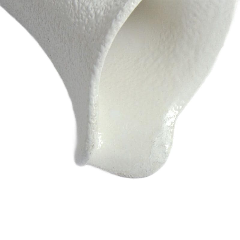 Ivory Ceramic Vase, by R. Rigon for Bertoncello, Italy, 1960s - 5045