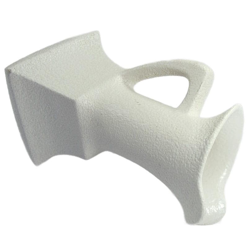 Ivory Ceramic Vase, by R. Rigon for Bertoncello, Italy, 1960s - 5039