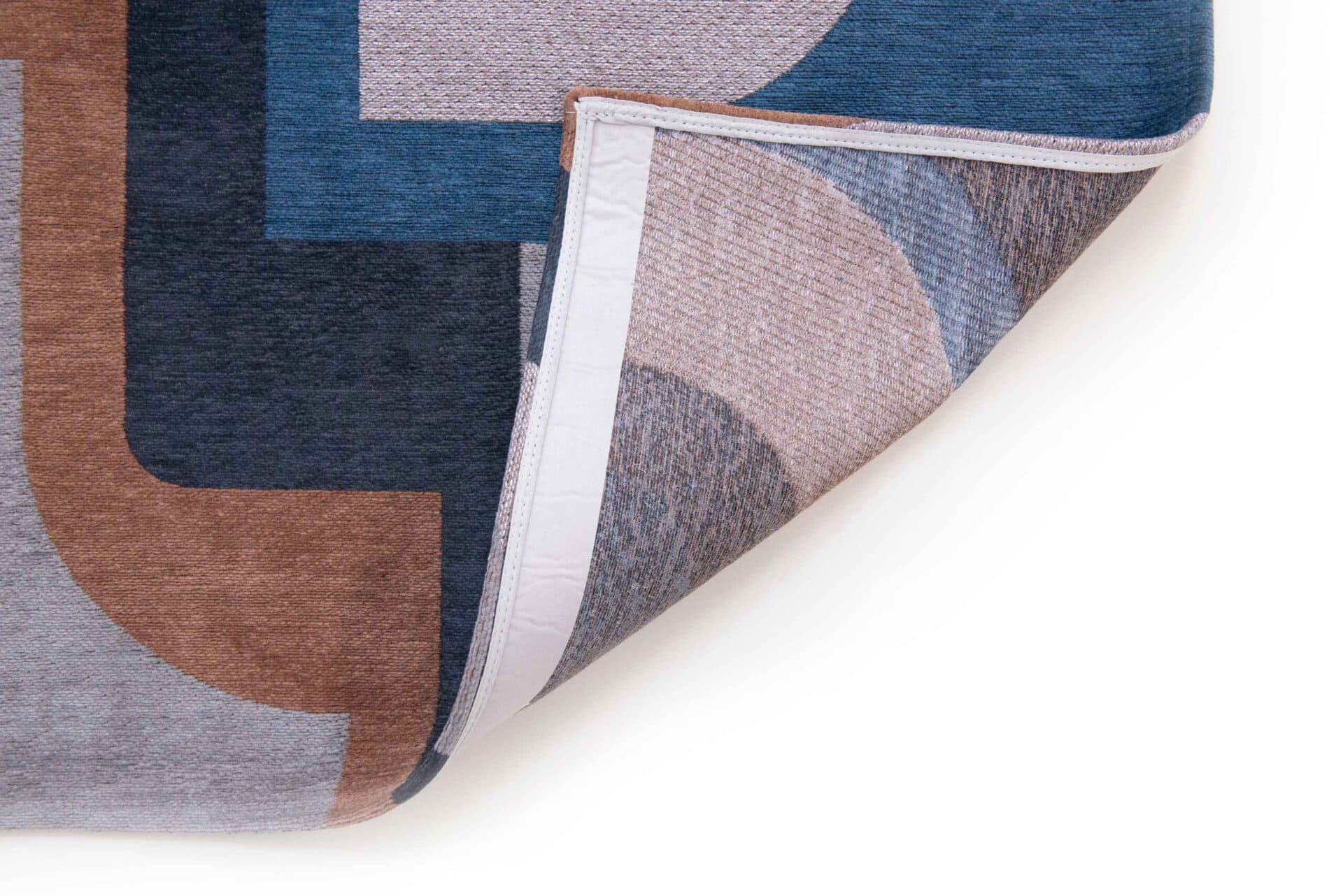 Rug Module Camel Blue 200x280 cm beige, blue, grey, Louis De Poortere - 55116