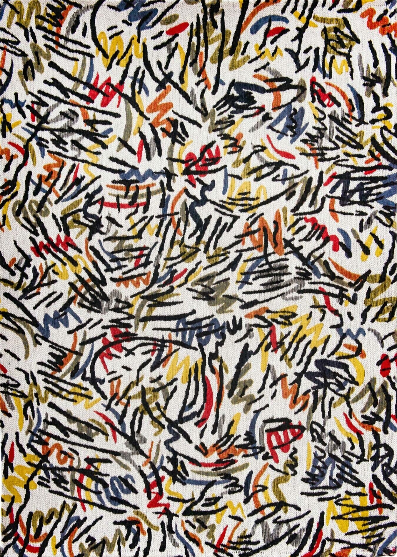 Rug Grafitto Street Graph 140x200 cm, multicolor, Louis De Poortere