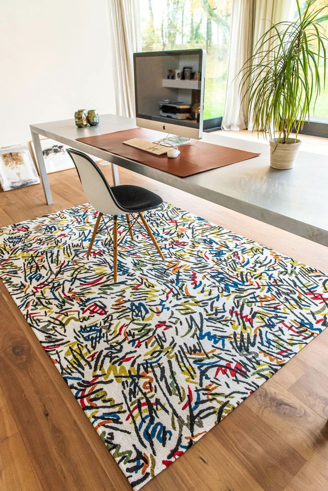 Rug Grafitto Street Graph 140x200 cm, multicolor, Louis De Poortere - 55079