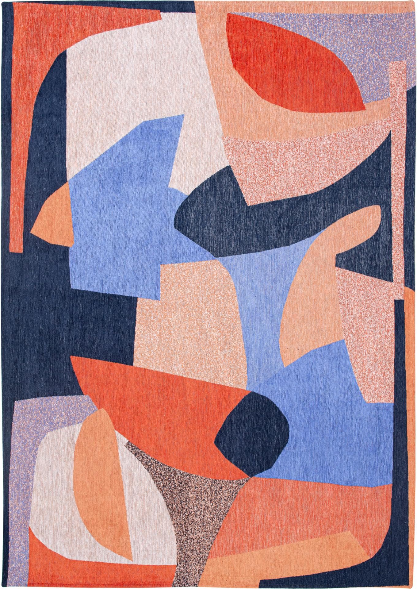 Rug Shapes Carpe Diem 100x140 cm, multicolor, Louis De Poortere