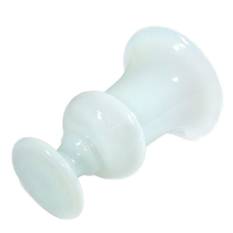 Mlecznobiały wazon ze szkła opalinowego, Murano, Włochy, lata 60. - 5120