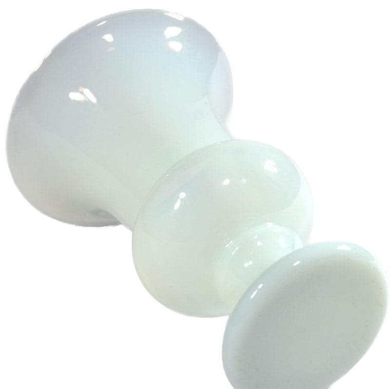 Mlecznobiały wazon ze szkła opalinowego, Murano, Włochy, lata 60. - 5122