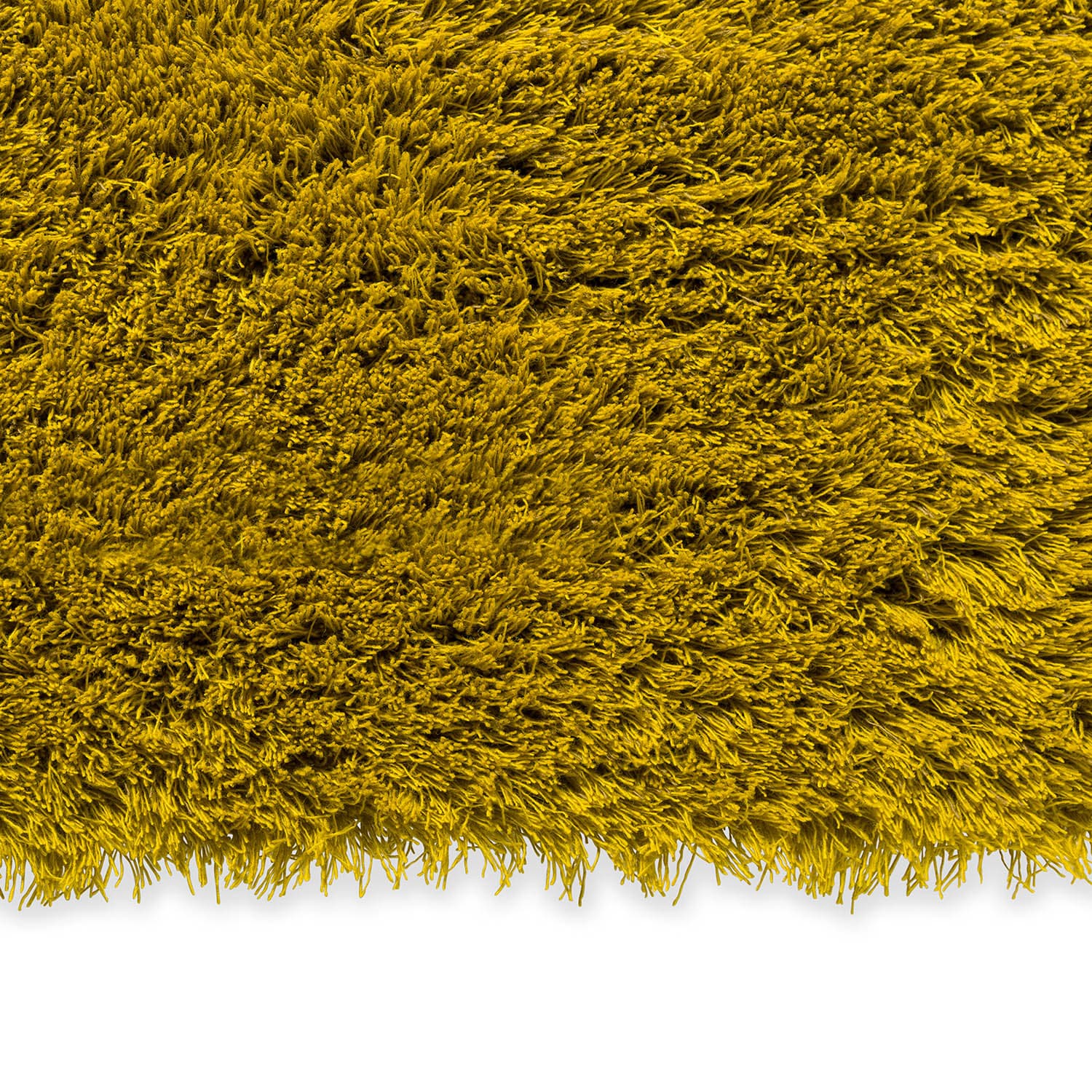 Shaggy wool rug 170x240 cm yellow, Brink & Campman - 157602